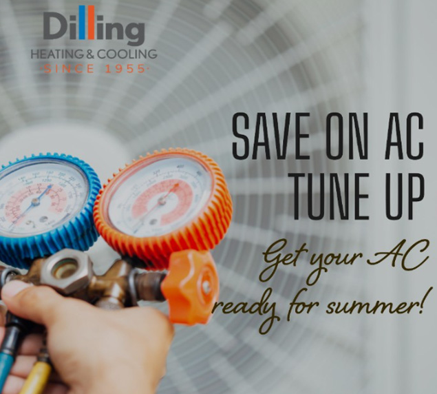 Dilling HVAC Save on AC tune up